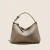 Bolso de Piel Genuina para Mujer Estilo Nuevo 2026, Estilo Perezoso, Sensación de Alta Gama, Bolso Almohada, Bolso de Mano Elegante Versátil Casual para Dama