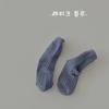 1265 calcetines para niños, primavera y verano, venta al por mayor, calcetines japoneses lisos de doble aguja para niños y niñas, calcetines de algodón Joker para bebés