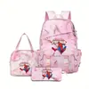 Venta al por mayor del fabricante Mochilas Escolares con Puntadas, Mochilas de Moda para Estudiantes de Primaria y Niños, Mochilas Ligeras que Reducen la Carga y Protegen la Columna Vertebral para 6-12 Años