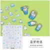 Novos Adesivos de Gel para Unhas Desenho Animado DIY Pet Fofo Decoração de Unhas Adesivos Manicure Estéreo Em relevo 5D