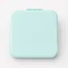 Acero Inoxidable Espejo Pequeño Plegable Portátil Espejo Estudiantil de Dormitorio Espejo de Mano Espejo de Maquillaje de Doble Cara Mini Espejo Redondo Pequeño