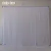 Tela de Fondo para Bodas de Doble Capa Cortina de Gasa Cortina con Gasa Cortina para Transmisión en Vivo Decoración de Malla para Bodas Decoración de Escena de Cumpleaños