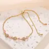 Pulseira Doce para Mulheres, Estilo Coreano da Moda para Meninas Estudantes, Pulseira Versátil, Pulseira Amiga do Coração para Coração, Presente de Dia dos Namorados