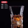 Copa de vino de whisky espesada, copa de cristal, estilo creativo Ins, traje nórdico para el hogar, copa de cerveza en relieve