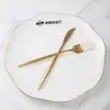 Plato Redondo de Porcelana de Hueso con Borde Dorado, Plato Creativo y Hermoso, Plato para Ensalada de Frutas, Vajilla de Cerámica de Tangshan Regalo