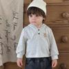 Chaleco para Niños Otoño Nuevo Estilo Estampado de Dibujos Animados para Niños Top sin Mangas Ropa Exterior Delgada Versátil Clase A