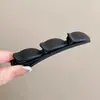 Pinza para el Cabello con Lazo de Terciopelo Rojo para Mujer, Pinza para Flequillo Lateral, Pinza Pequeña de Garra de Princesa, Pinza de Pato para Niños, Accesorio para el Cabello de Año Nuevo