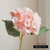 Pintura a Óleo de Alta Qualidade Hortênsia Flores Artificiais de Chão Flores de Seda Decoração de Quarto Casa Adereços de Fotografia Suprimentos de Casamento Flores Artificiais