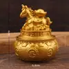 Año del Caballo Adornos de Caballo Doce Animales de Caballo del Zodiaco Colección de Adornos de Caballo Transfronterizos Adornos de Latón 2026 Adornos de Potro