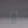 Suministro Listo PVC Cosméticos Plástico Transparente Caja de Empaque Plástico PET Caja para Piezas Pequeñas Plástico Transparente Caja Plegable Universal