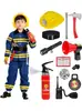 Disfraz de Bombero Personalizado Halloween Disfraz de Bombero para Niños Disfraz de Policía Disfraz de Bombero Disfraz de Abogado Disfraz de Doctor