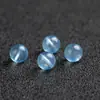 Ágata Azul Hielo Natural Cuentas Sueltas Cuentas Hechas a Mano para DIY Accesorios de Pulsera y Collar de Cristal para Mujer