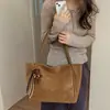 Bolsa Grande Capacidade Retrô para Mulheres 2026 Nova Tendência Bolsas de Ombro de Luxo Bolsa Tote para o Dia a Dia Bolsa de Mão para Passeio