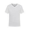 Camiseta de secado rápido con cuello en V y logotipo personalizado, Ropa de manga corta con cuello redondo de malla, Camiseta cultural personalizada, Uniforme escolar, Uniforme de trabajo