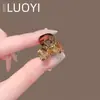 Nuevo Clip Compacto con Flequillo 2025 Exquisito Moño Pinza Pequeña Pinza para el Cabello Lateral Femenina Accesorios para el Cabello de Princesa