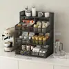 Estante Organizador de Bocadillos de Escritorio Estante de Almacenamiento para Sala de Estar Mesa de Comedor Mesa de Comida Artefacto de Almacenamiento Estante de Almacenamiento en Capas para Mesa de Cocina