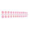 Pegatinas para Uñas de Tira Cuadradas Cortas Mate Color Nude en Varios Colores para Uñas de Niños por Flasenails