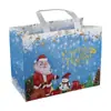 Bolsa de Natal Não Tecida Spot 2025 Personalizada Laminada Grande Sacola de Compras Sacola de Embalagem Sacola de Presente Atacado