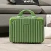 Estuche de Cosméticos Retro de 14 pulgadas Bolso Maleta Estudiante Ins Lindo Bolsa de Cosméticos Bolso Caja de Almacenamiento de Viaje