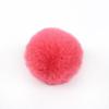 Pingente de Bola de Pelo de Coelho Sintético, Chaveiro de Bola de Pelúcia Colorida, Acessórios DIY, Decoração para Sapatos e Bolsas, Atacado em Estoque