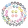 Ventas Directas de Fábrica Estilo Cyberpunk Color Mixto Oreja Redonda Hueca Silicona Joyería para Piercing Expansión de Oreja Simple y de Moda