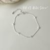 Pulsera de Azúcar Muy Pequeña de Plata S925 Onihan Temperamento Nicho Versátil Diseño Simple y Delicado Joyería Apilada