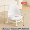 Taburete pequeño para cambiar zapatos estilo nórdico Puerta Hogar Creativo Banco para sala de estar Taburete bajo para niños Plástico engrosado Taburete redondo simple