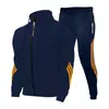 Novo conjunto esportivo casual masculino para primavera e outono, jaqueta masculina, conjunto moderno e estiloso estilo coreano