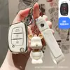 Adequado para Capa de Chave Beijing Hyundai Reina, Yuedong Ruiyi Sonata Oito Modelos Antigos, Bolsa Dobrável com Fivela de Concha Masculina e Feminina