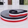 Venta al por mayor de fábrica cinta de tejido liso 300D poliéster color cinturón ropa bolso accesorios para medallas cuerda de color