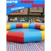 Piscina Inflable para Nadar al Aire Libre Piscina Grande Equipo de Parque Acuático Tobogán Móvil Piscina Comercial para Niños Cuadrada Redonda