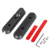 Accesorios para Scooter Eléctrico 4Pro Cubierta Decorativa Original con Herramienta de Tornillo Tira Reflectante de Advertencia Cubierta Lateral Bloqueante