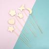 Productos de Madera Hechos a Mano para Niños DIY Varita de Hada Varita Mágica Navidad Varita de Princesa Fichas de Madera Educativas Se Pueden Personalizar
