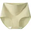 Ropa Interior de Algodón Puro para Mujer, Jacquard de Algodón Puro 10A Entrepierna Cintura Alta Control de Abdomen Tallas Grandes Shorts Sueltos para Mujer