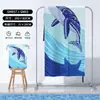 Toalla de Baño Especial para Gimnasio y Natación 80X160, Protección Solar para Playa Secado Rápido Doble Cara Felpa Chal Deportivo Toalla Gruesa
