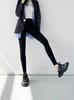 Leggings de piel de tiburón para primavera y otoño, pantalones de yoga que levantan la cadera y el vientre, pantalones de mujer de cintura alta ajustados de nueve puntos para uso exterior de Barbie