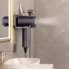 Soporte para Secador de Pelo, Soporte de Pared para Secador de Pelo de Baño sin Taladro, Estante de Almacenamiento para Secador de Pelo de Baño