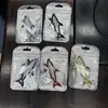 Metal para Coche Pegatinas de Coche Pegatinas Estéreo 3D Pegatinas de Tiburón Metálicas Personalizadas Creativas Pegatinas de Placa de Hoja Pegatinas Traseras de Cola Pegatinas Laterales