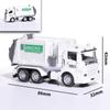 Coche de Aleación 1:64 Juguete para Niño Vehículo de Ingeniería Artificial Vehículo de Transporte de Basura Urbana Modelo Excavadora Coche Deslizante