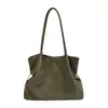 Bolsa Casual de Tecido Texturizada para Ombro Feminina Verão 2026 Nova Simples Elegante Bolsa de Mão Moda Bolsa de Ombro Único