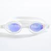 Gafas de natación de silicona con espejo cruzado, recubiertas de color, antivaho, impermeables, antiarañazos y de velocidad, suministro de fábrica.
