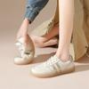 ZHR Zapatos blancos ligeros de suela blanda 2025 primavera y otoño nuevos Zapatos casuales Joker tipo tabla estilo escolar ins para mujer