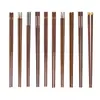 Palillos Kemando para Uso en Casa, Nuevo Producto de Gama Alta, Palillos de Madera de Ala de Pollo, Sin Pintura, Sin Cera, Resistentes a Altas Temperaturas, Un Palillo por Persona, Palillos de Madera Maciza