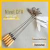 Cfa Vara Teaser de Mola para Gatos com Cabo de Madeira de Grau Competitivo, Brinquedo Interativo de Autoentretenimento para Gatos, Pena Substituível Suprimentos para Pets, Educacional