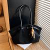 Bolso Cruzado de Gran Capacidad para Mujer, Nuevo Estilo de Gamuza, Nuevo Otoño e Invierno 2026, Bolso de Hombro Tote de Alta Gama para Mujer