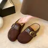 Sandalias de mujer tipo Birkenstock sin cordones, con plataforma y que aumentan la altura, nueva colección de otoño, diseño peculiar y lindo
