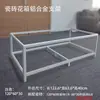 Caixa de Plantio em Liga de Alumínio, Estrutura de Suporte para Vasos de Flores em Azulejo Cerâmico, Guarda-corpo Retangular para Jardim, Suporte para Flores, Canteiro, Vaso para Suculentas, Vasos de Vegetais para Varanda