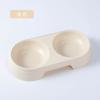 Cat Bowl Dog Basin Dog Bowl Dual-purpose Pet Bowl Double Bowl Automatic Drinking Water Cat Food Basin Non-slip Cat Basin Dog Cat Supplies