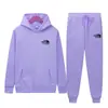 Conjunto de Dos Piezas de Sudaderas con Capucha de Manga Larga y Pantalones Deportivos Casuales para Hombre y Mujer, Transfronterizo para Primavera y Otoño, Amazon Europeo y Americano
