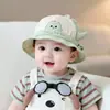 Chapéus de Bebê, Chapéus de Pescador para Bebê de Primavera e Outono, Chapéus de Sol Masculinos, Chapéus de Sol Fofos para Proteção Solar de Bebês e Crianças Pequenas, Passeios de Verão